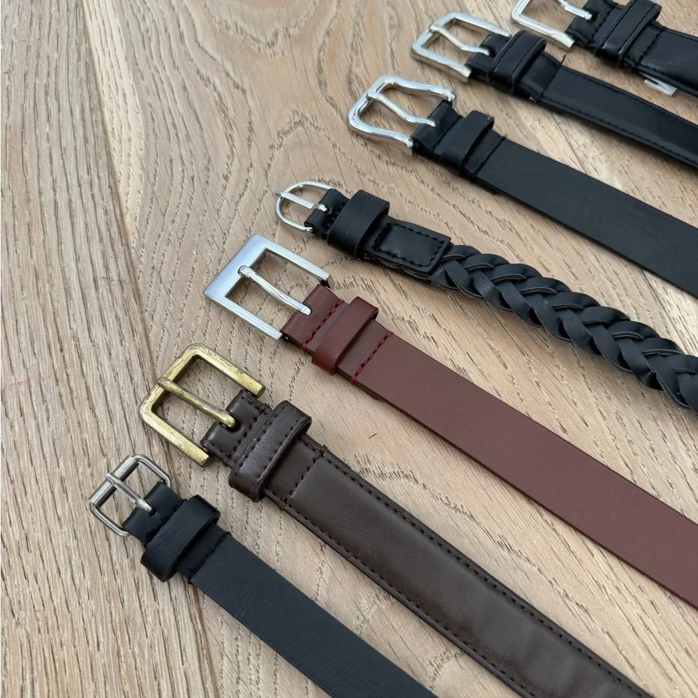 Set of Black and Brown Belts